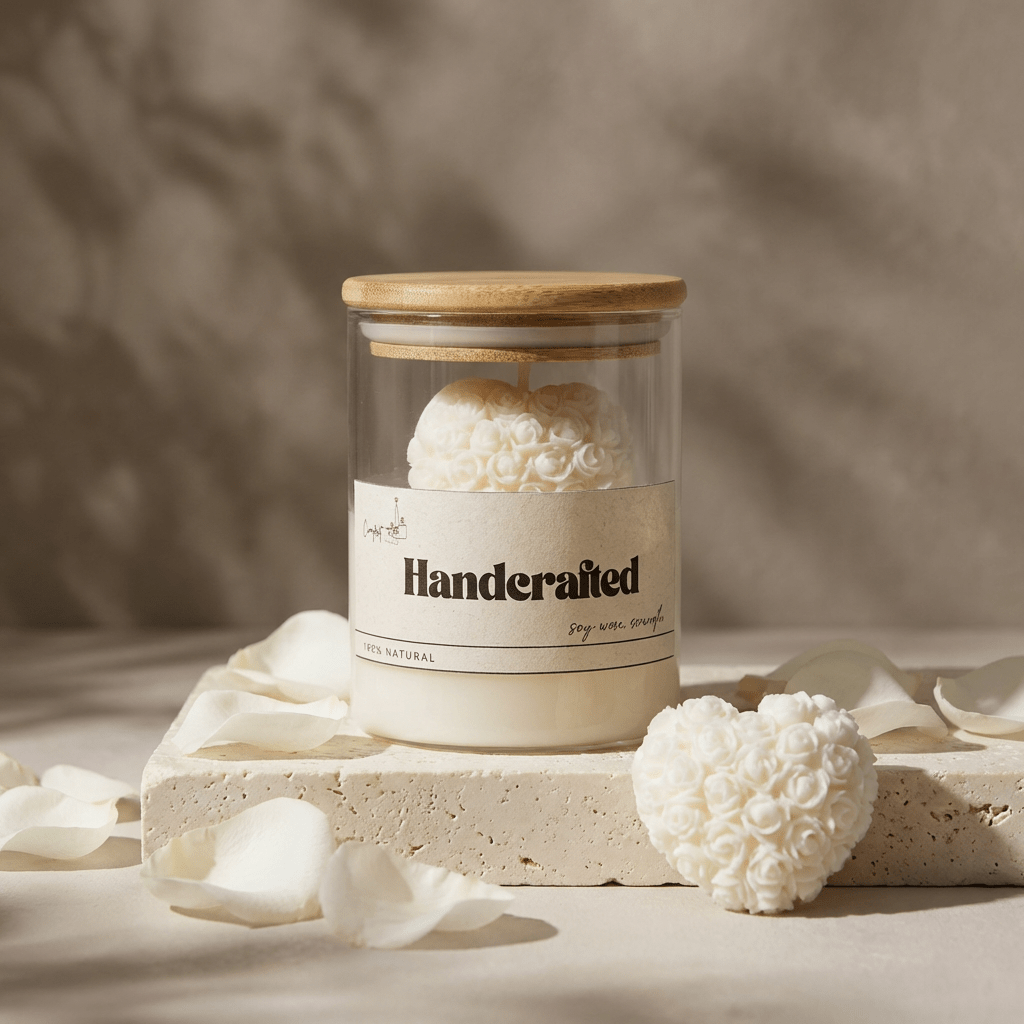 Scented candleComfort ScentsComfortScents ScentedCandles LuxuryCandles HandmadeCandles SoyWaxCandles CozyVibes HomeAesthetic CalmLiving SelfCareRitual SmallBusinessIndia WomenOwn